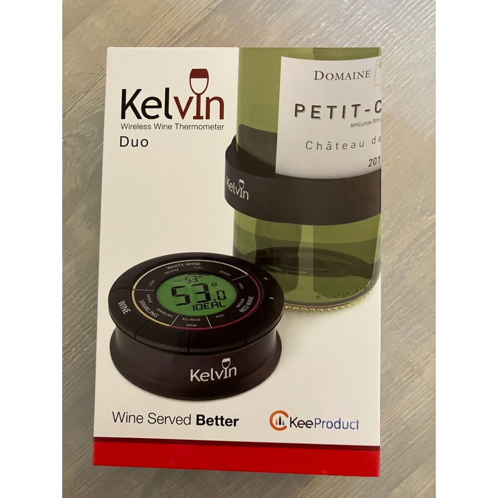 Kelvin Duo wine thermometer